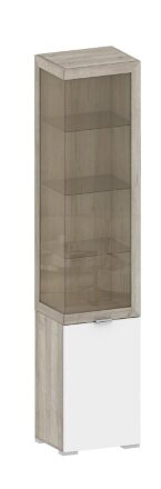 Шкаф с угловым стеклом ШК-3020 Анима    