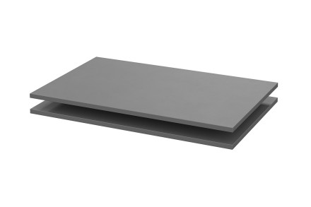 Полки Шкаф &quot;ШК 5&quot; (1600,1200,800) графит серый 