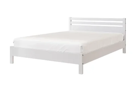 Кровать из массива Милена, белый античный  